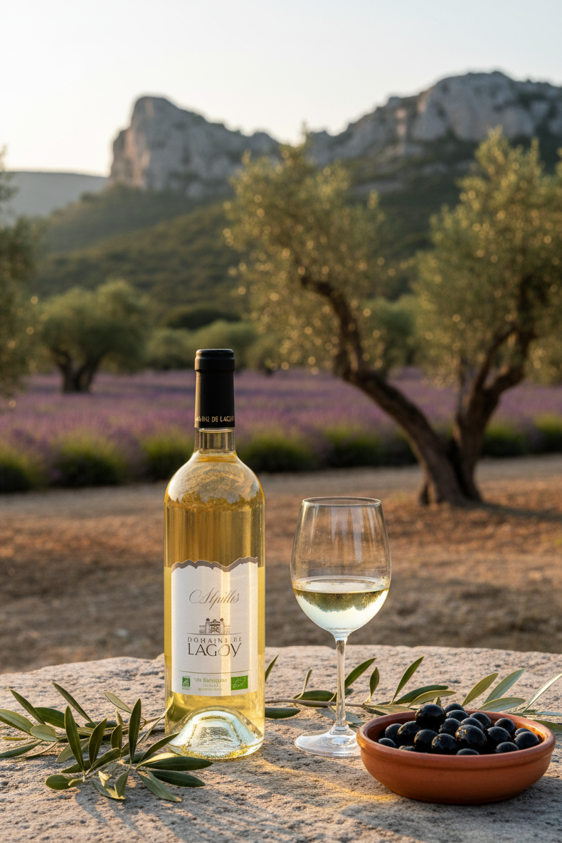 Domaine Lagoy - Vin des Alpilles - IGP Blanc BIO
