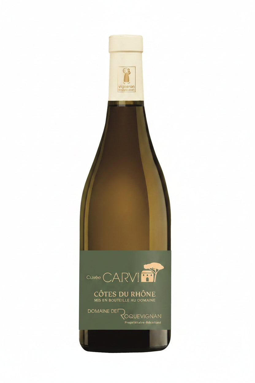 Domaine de Roquevignan - Cuvée "Carvi" - Côtes du Rhône - AOC Blanc