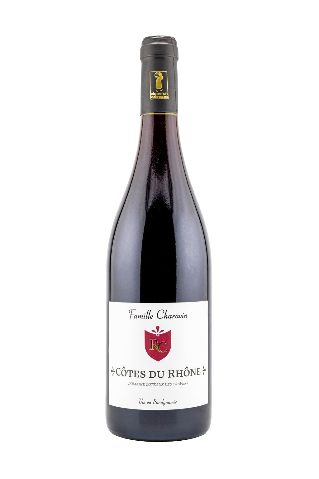 Domaine Coteaux des Travers "Famille Charavin" - Côtes du Rhône - AOC Rouge